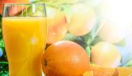 ما فوائد عصير البرتقال