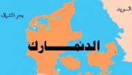 اين تقع الدنمارك
