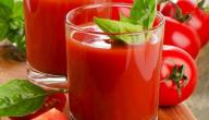 فوائد عصير طماطم