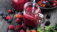 فوائد عصير التوت الطبيعي