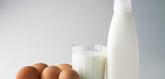 فوائد صفار البيض مع الحليب