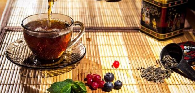 فوائد شرب الشاي الاخضر بعد الاكل