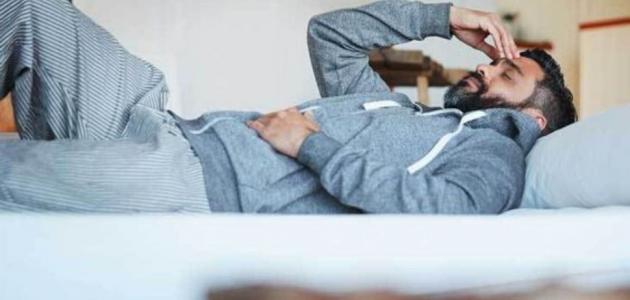 مغص وافرازات صفراء