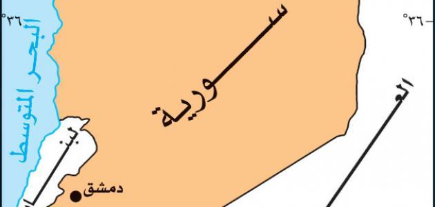 اين تقع الشام