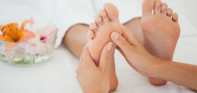 طريقة مساج القدم