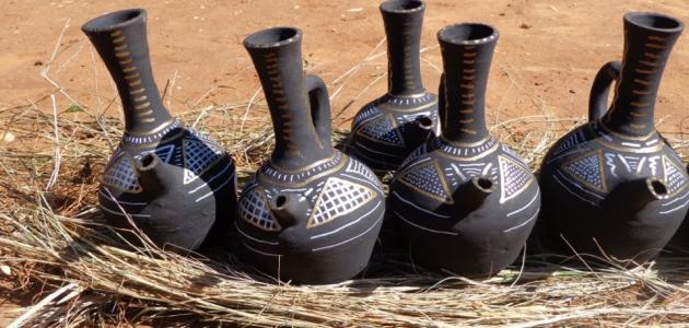 طريقة صنع الفخار