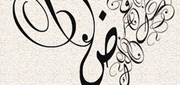 الفرق بين الضاد والظاء