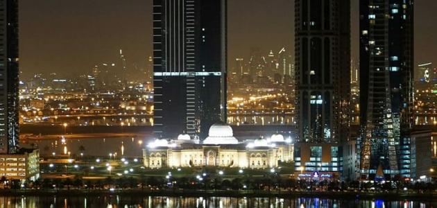 أين توجد مدينة الشارقة