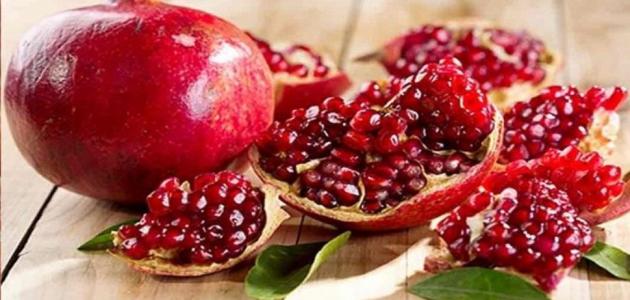 فوائد الرمان للبشرة