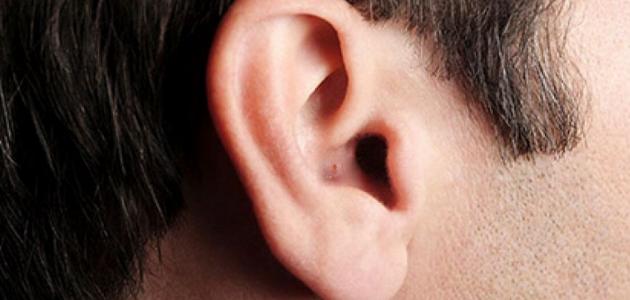 ظهور حبة في الاذن