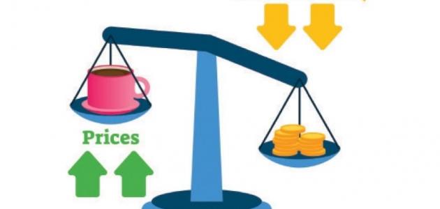 معنى إسم التضخم الاقتصادي
