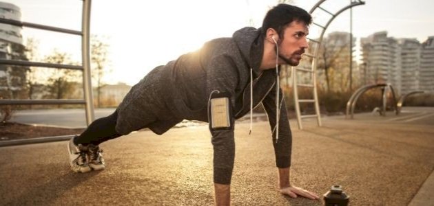 كم يحرق تمرين الضغط؟