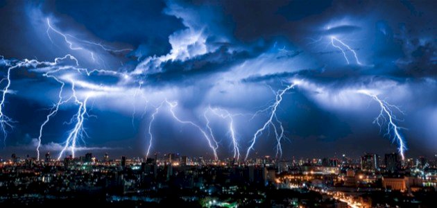 دعاء الرعد والبرق وسقوط المطر