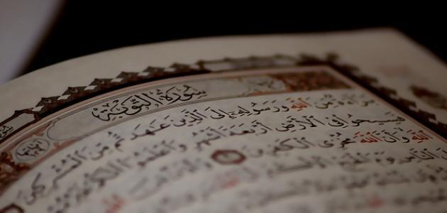 كم عدد ايات سورة التوبة