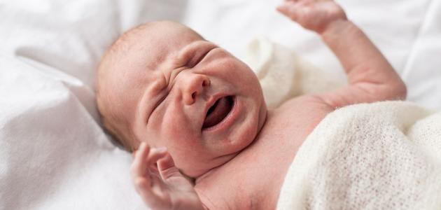 علاج غازات البطن عند الرضع