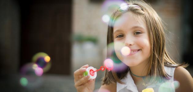 اصنع فقاعات الصابون لأطفالك
